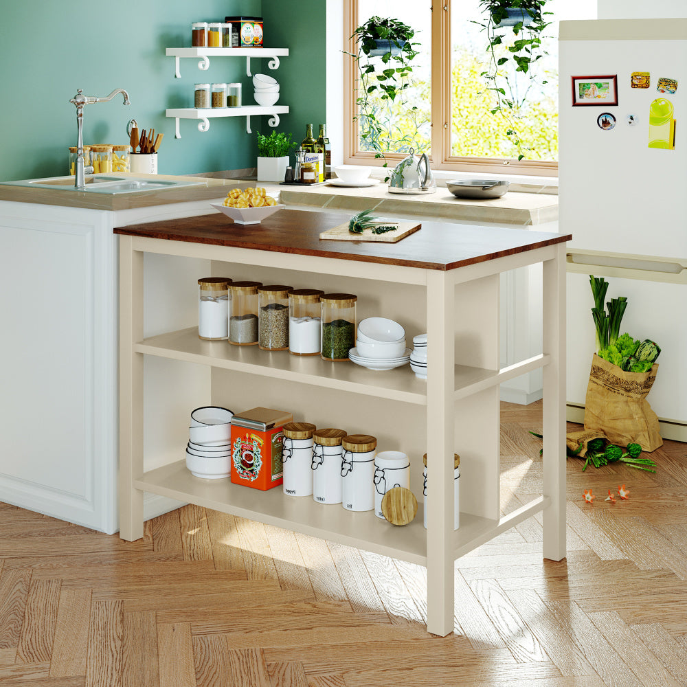 TOPMAX Farmhouse Rustic 2-piece Counter Height Wood Kitchen Dining Stools for Small Places, Walnut