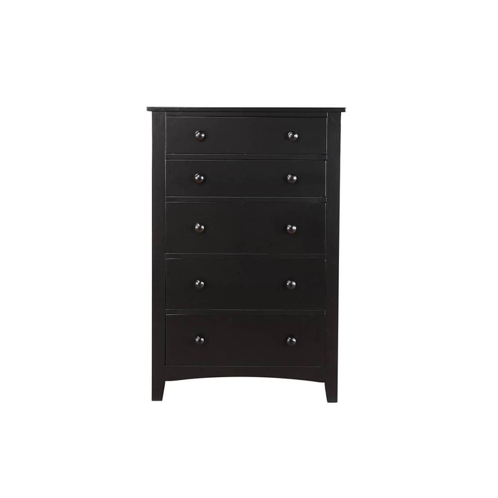 White Color Twin Size Bed Nightstand And Chest 3pc Set Bedroom Furniture Wooden Transitional Style Headboard