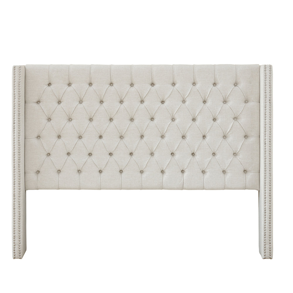 Upholstery Headboard Cream Queen