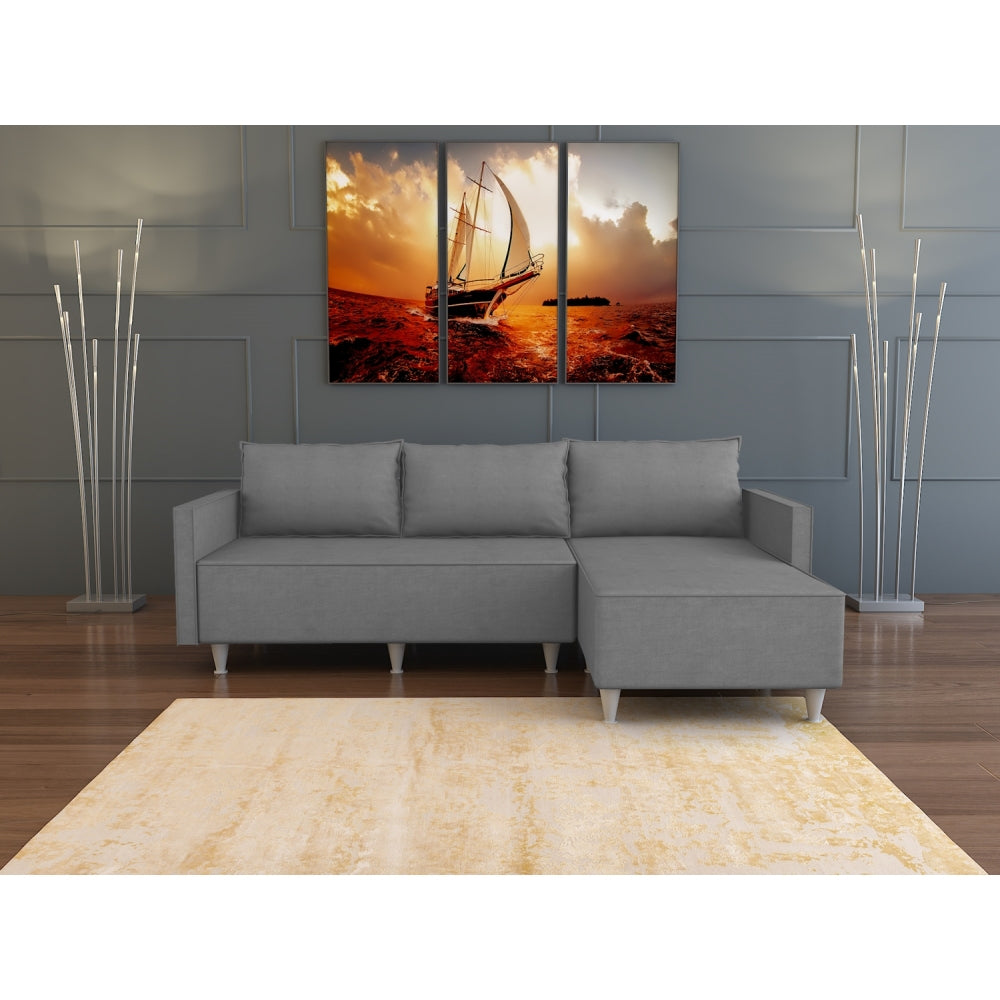 Aybuke Sectional, Grey