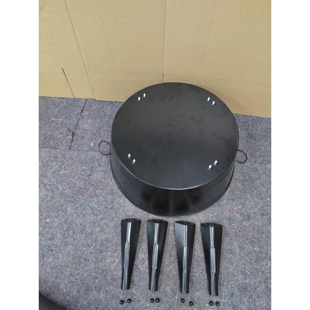 LEG AND SCREW-BLK