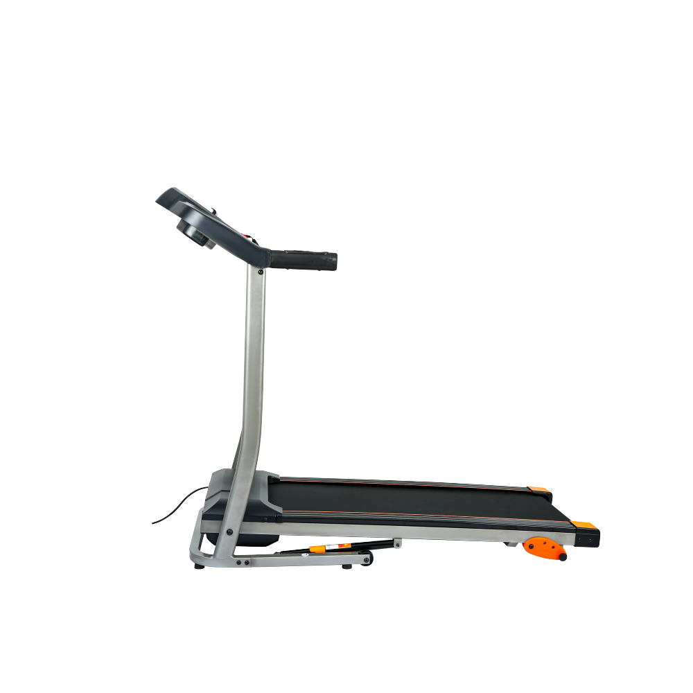 Folding Treadmill 2.5HP 12KM/H, Foldable Home Fitness Equipment with LCD for Walking & Running, Cardio Exercise Machine, 4 Incline Levels, 12 Preset or Adjustable Programs, Bluetooth Connectivity, Bla