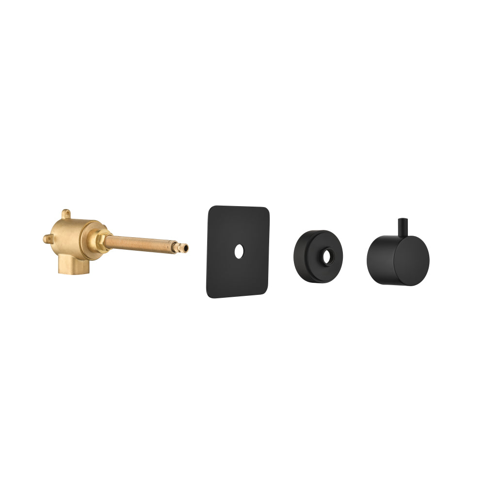 3/4" Cast Metal Volume Control Valve -2Piece Extra High Flow Master Shower Volume Control Adjustable brass handle valve body,
