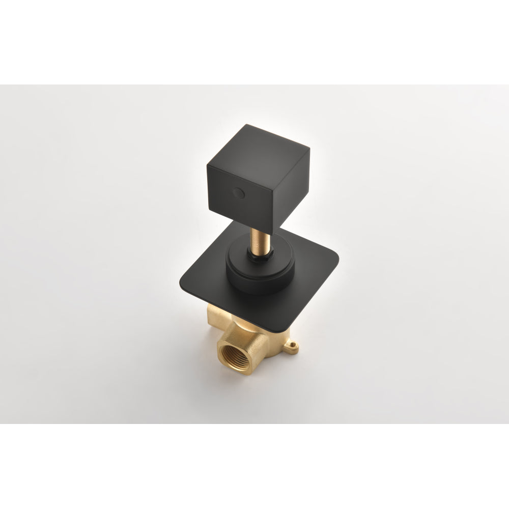 3/4" Cast Metal Volume Control Valve -1Piece Extra High Flow Master Shower Volume Control Adjustable brass handle valve body,