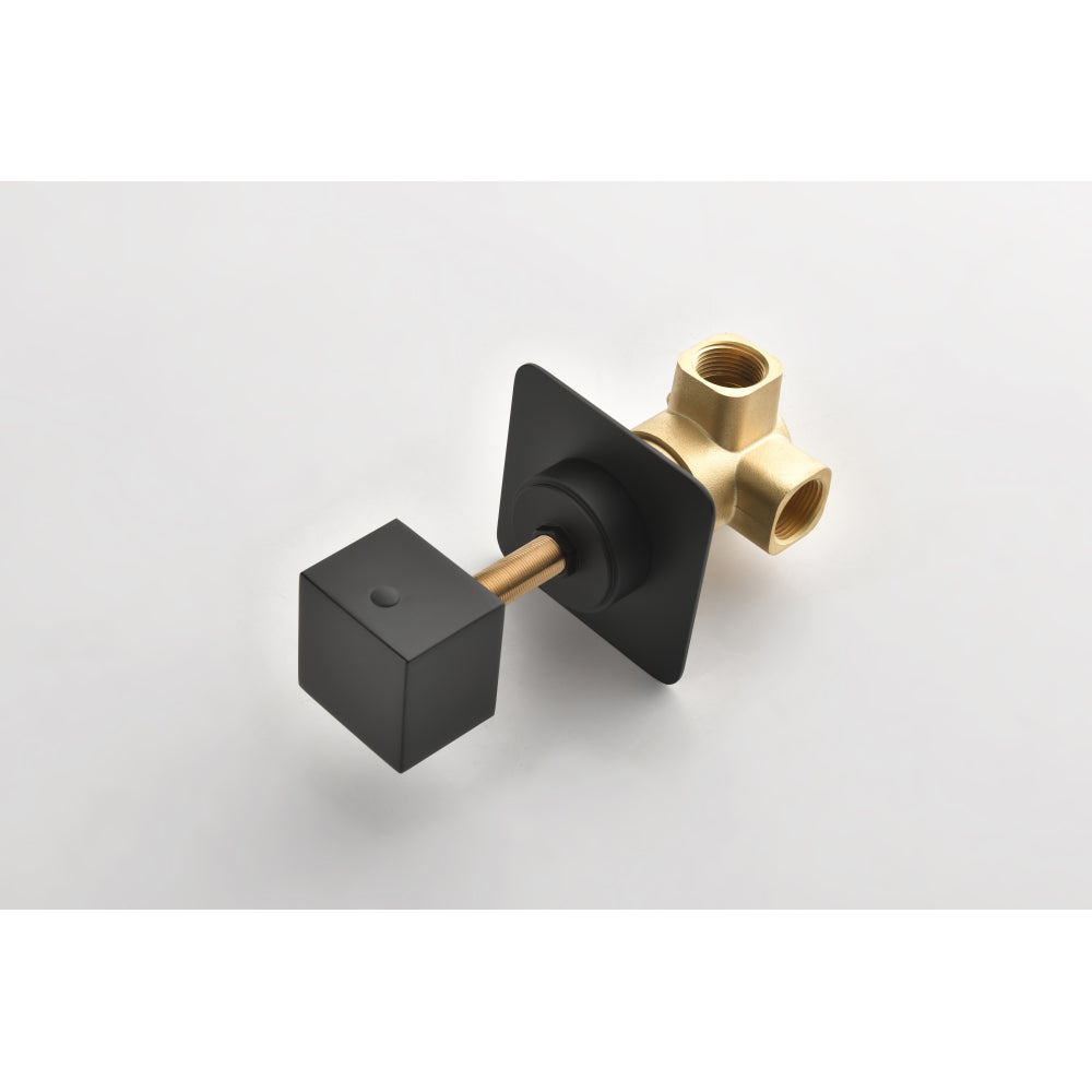 3/4" Cast Metal Volume Control Valve -1Piece Extra High Flow Master Shower Volume Control Adjustable brass handle valve body,