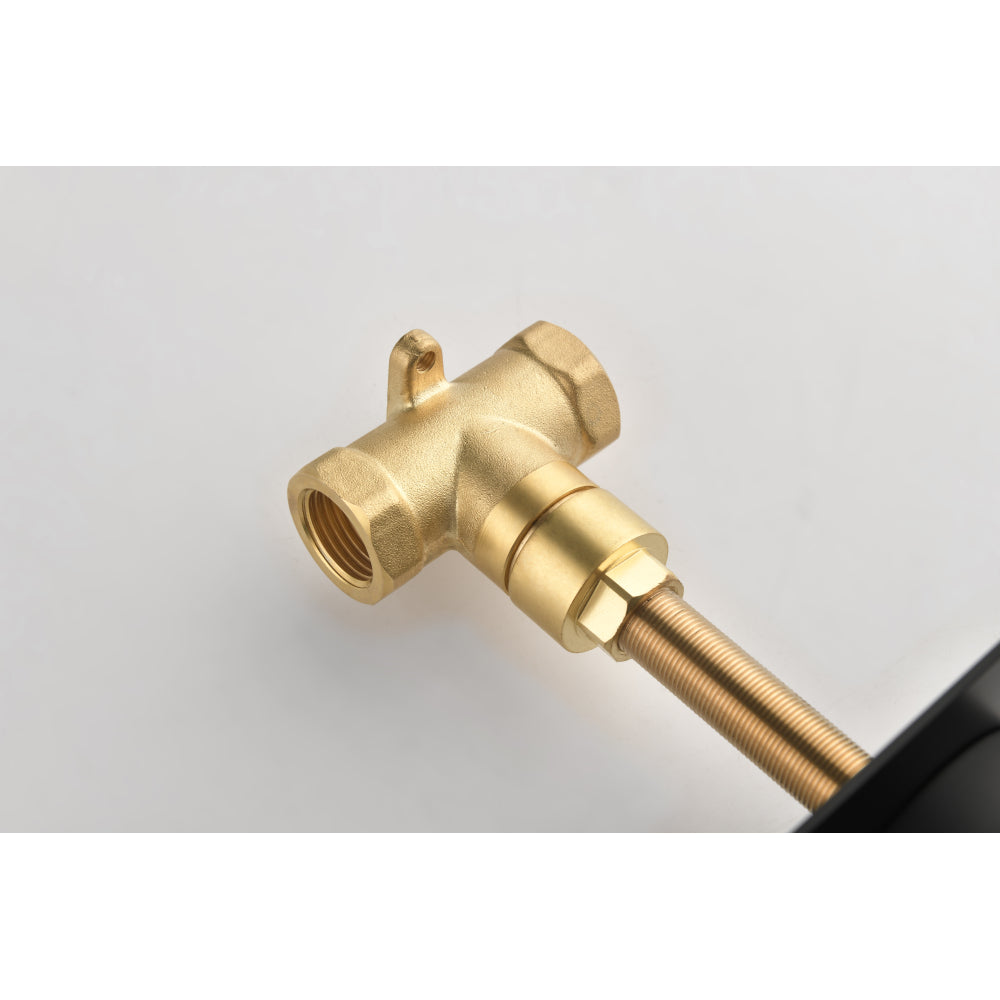 3/4" cast metal volume control valve Master Shower Volume Control adjustable Brass Handle Valve Body 3 Piece