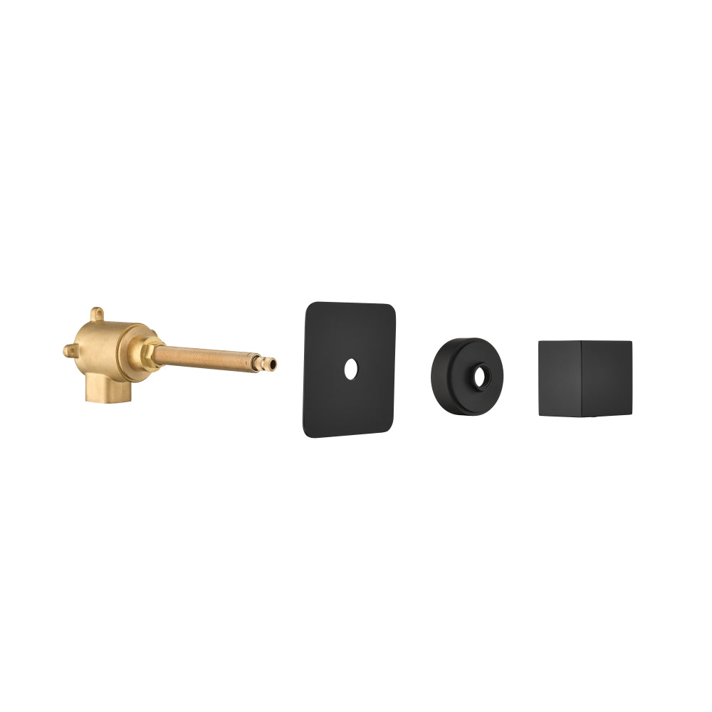 3/4" Cast Metal Volume Control Valve -2Piece Extra High Flow Master Shower Volume Control Adjustable brass handle valve body,