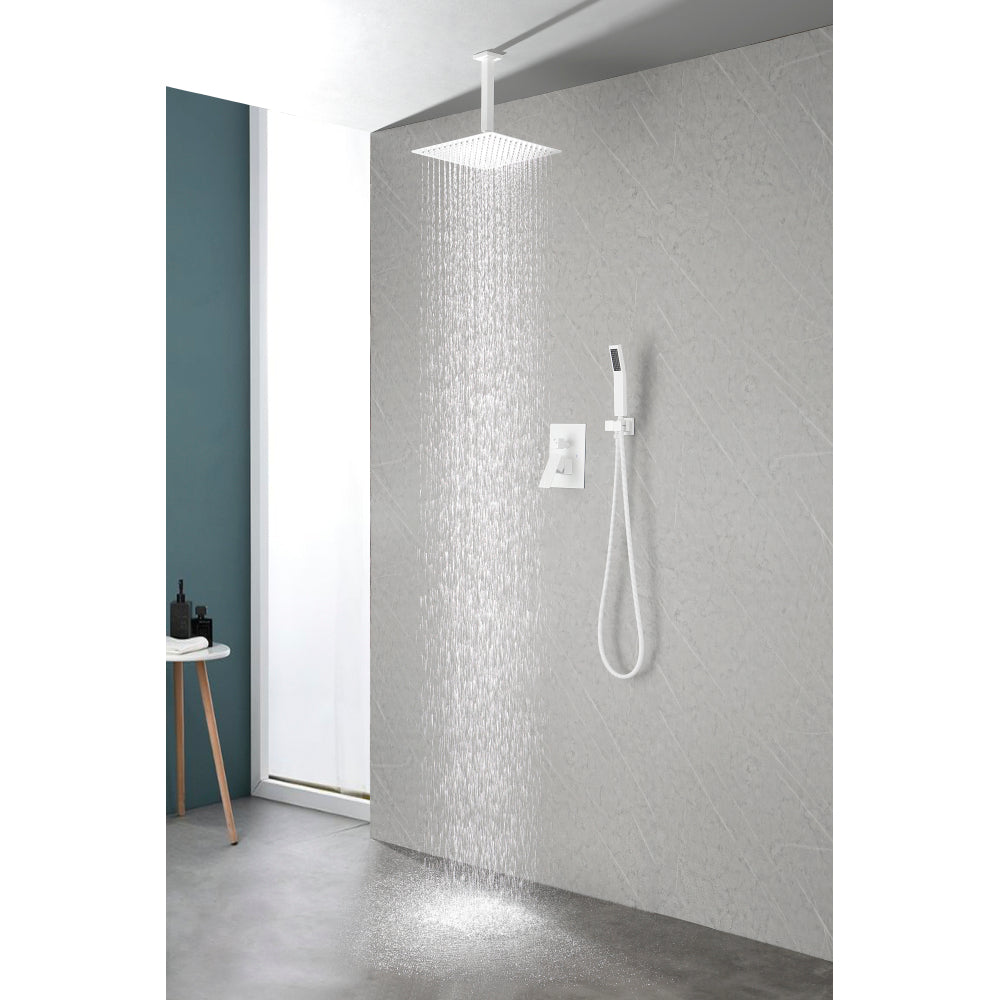 Rain Shower HeadLarge Rainfall Shower Head Made of 304 
Stainless Steel - Perfect Replacement
For Your Bathroom Showerhead