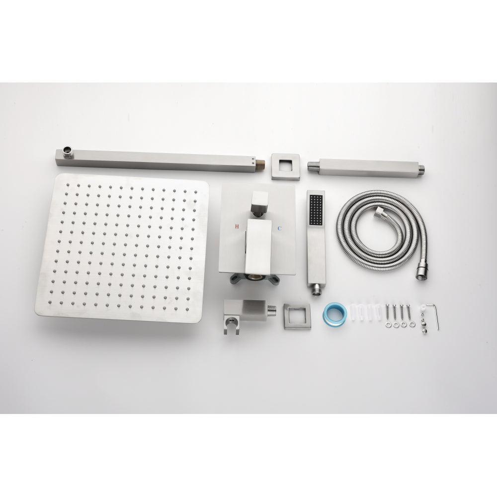 12" Rain Shower Head Systems Wall Mounted Shower