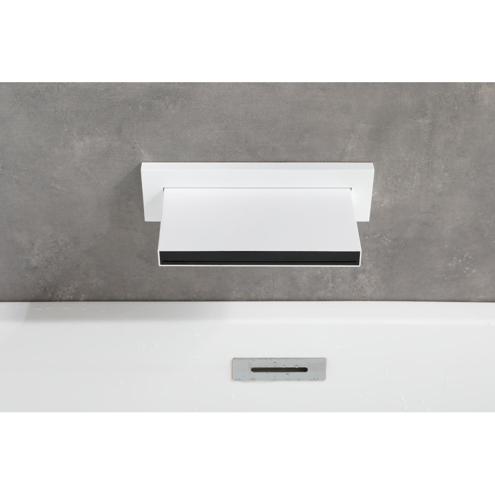 SHOWER Waterfall Waterfall Tub Faucet Wall Mount Tub Filler Spout For Bathroom sink  Multiple Uses High Flow Bathtub shower Cascade Waterfall