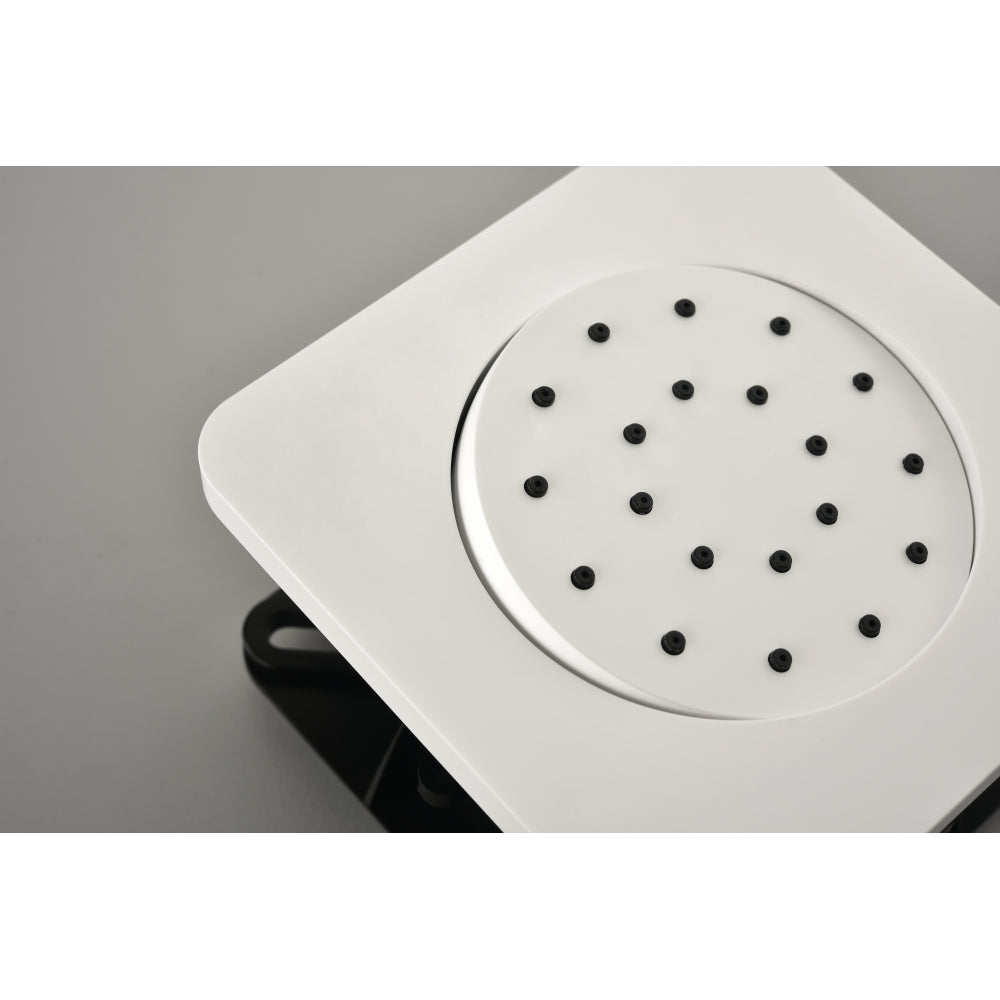 Concealed Installation Body Jet Shower Spa  Square Massage Jets Spray Body Shower Bodyspray ( 3pcs)