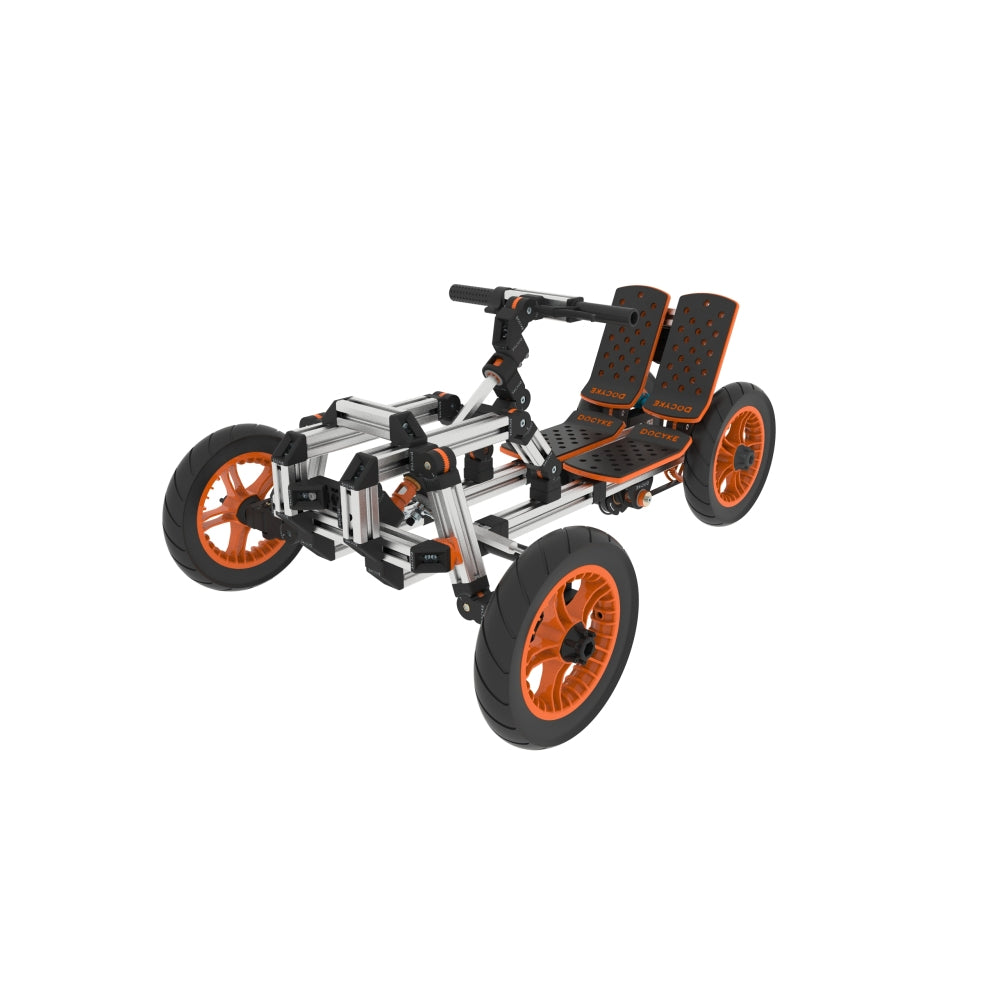 KidRock Constructible Kit 20 in 1 Kids Balance Bike No Pedals Toys for 1 to 4 Year Old Engineering Building Kit Kids Sit/Stand Scooter Most Popular S-Kit (Not Electric)