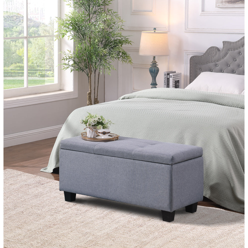 [VIDEO] Large Storage Ottoman Bench Set, 3 in 1 Combination Ottoman, Tufted Ottoman Linen Bench for Living Room, Entryway, Hallway, Bedroom Support 250lbs