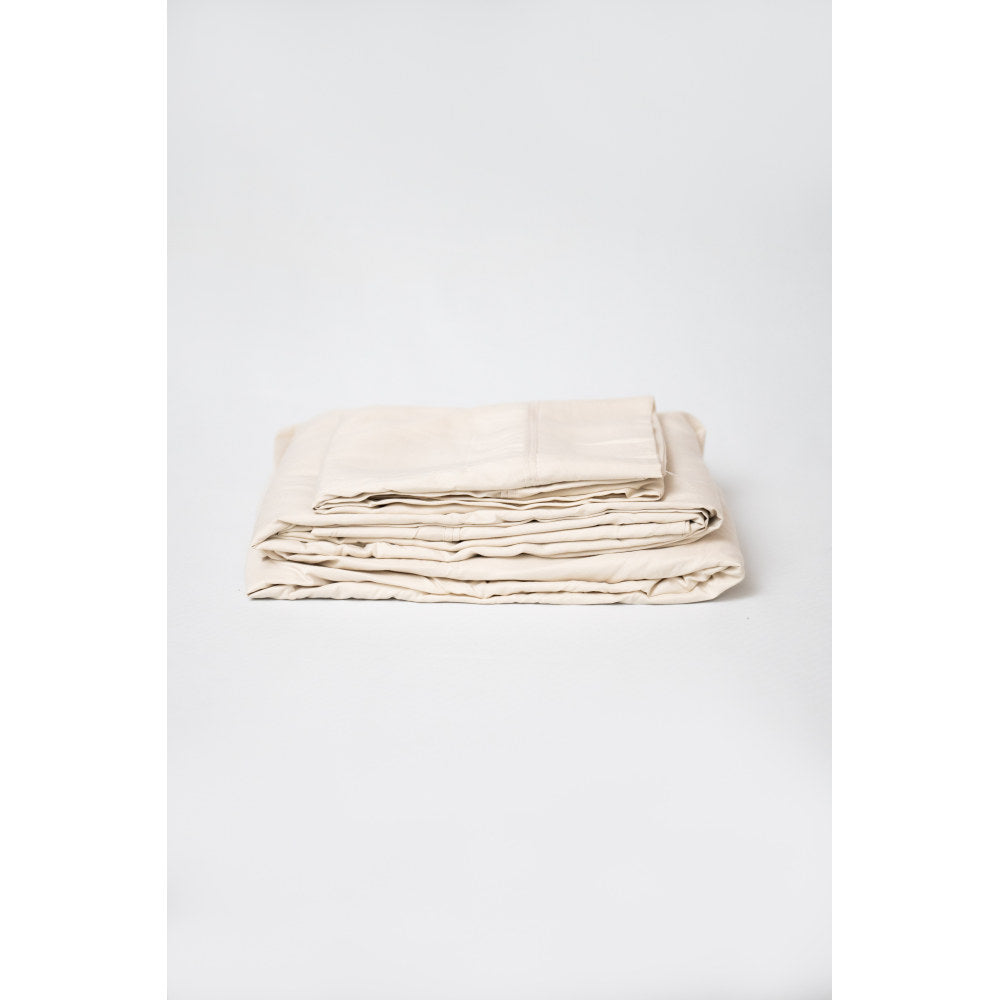 Omne Sleep 4-Piece White Brushed Microfiber Twin Hypoallergenic Sheet Set