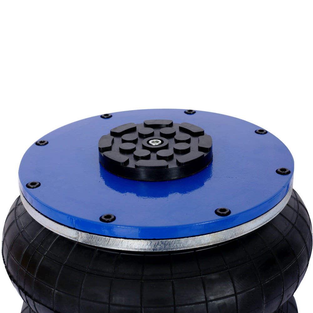 5T Triple Bag Air Jack ,Pneumatic Jack 3 bag ,lifting 16in capacity 5T 11000lbs,easy-collapsing Terrain,Blue color
