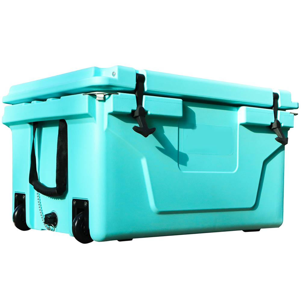 White outdoor Camping Picnic Fishing portable cooler 65QT Portable Insulated Cooler Box