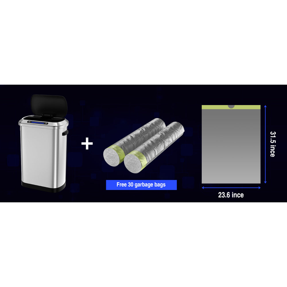 50L Smart automatic Trash Cans -  Full Intelligent Sensor