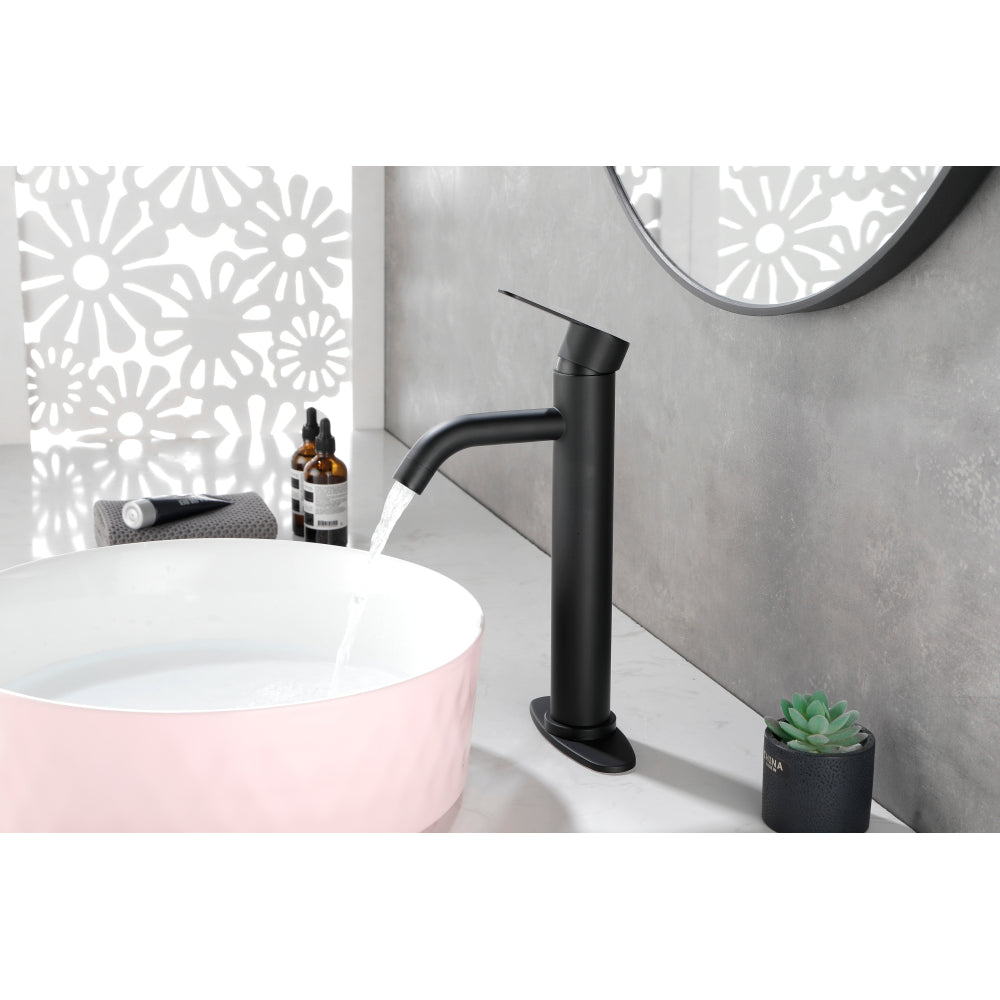 Bathroom Sink Faucet Single Hole Single Handle Bathroom Faucet Vanity Faucet Modern RV Faucet Deck Mount 1 Hole or 3 Holes