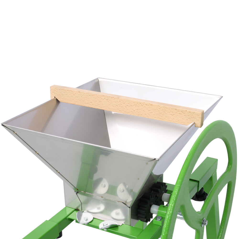 Hydraulic Fruit Wine Press with Fruit and Apple Crusher - Electricity-Free/Water-powered Cider Wine Bladder Press