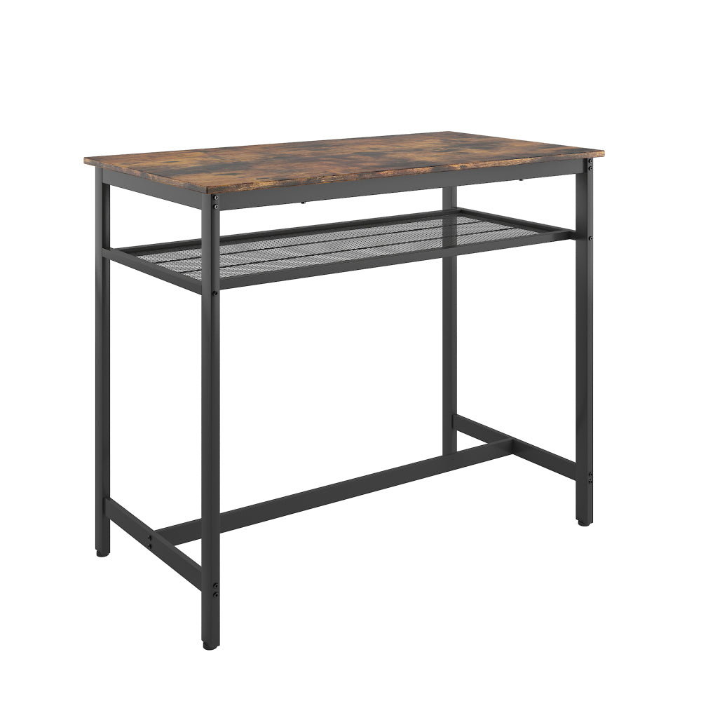 5-Piece Kitchen Counter Height Table Set, Bar Table with 4 Chairs