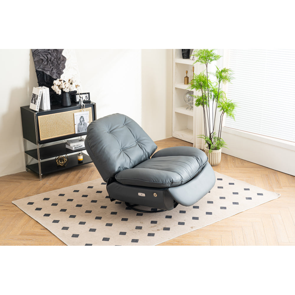 Power Recliner Swivel Glider USB Charger With Bluetooth Music Player Different Function Sleep Working Game and Leisure Model