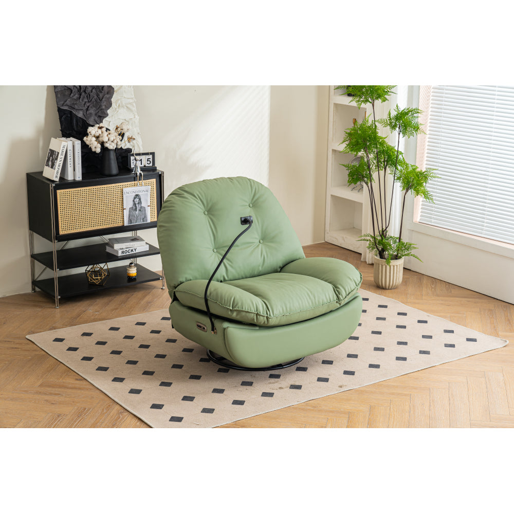 Power Recliner Swivel Glider USB Charger With Bluetooth Music Player Different Function Sleep Working Game and Leisure Model