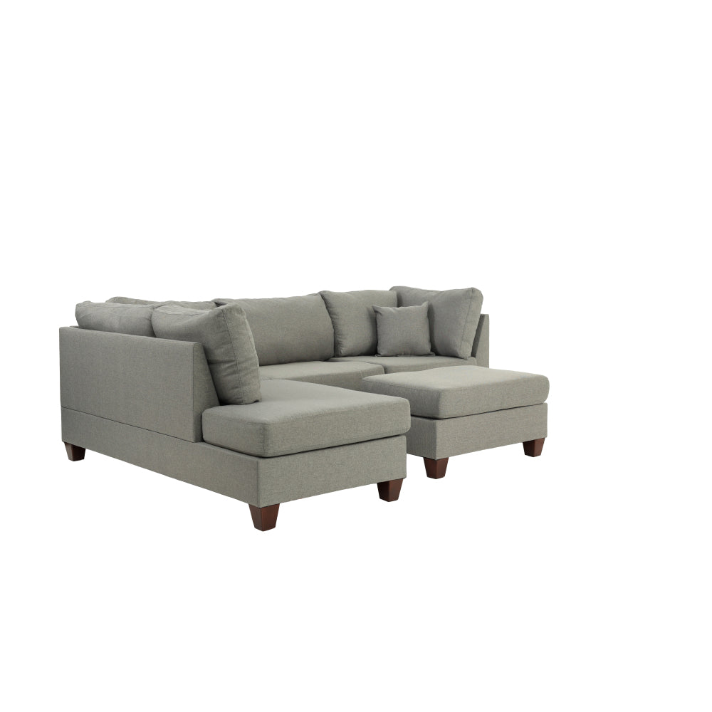 3-PC SECTIONAL in Gray