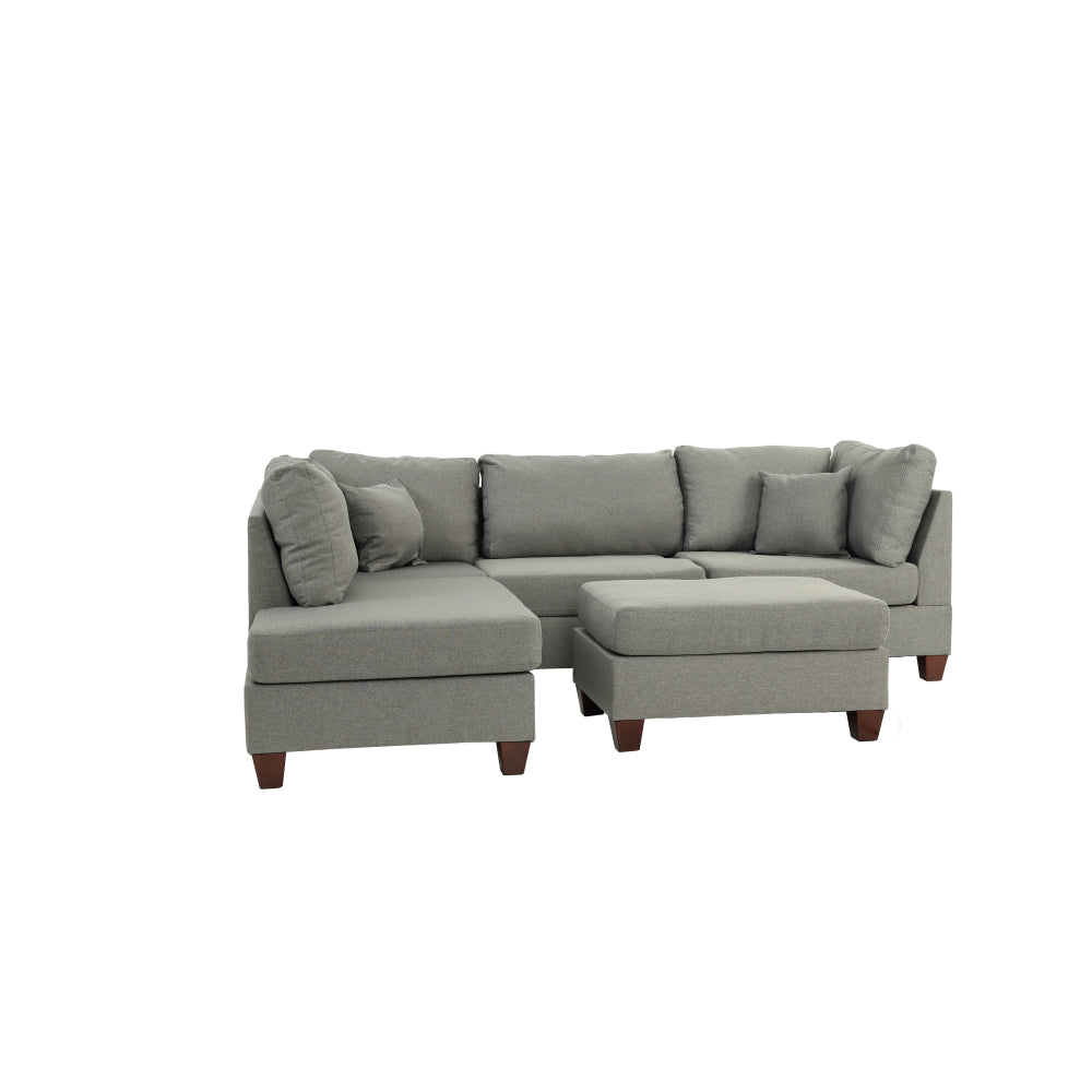 3-PC SECTIONAL in Gray