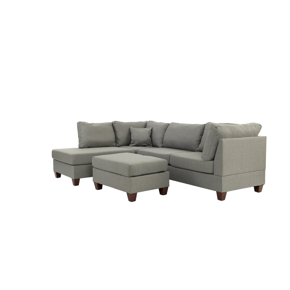 3-PC SECTIONAL in Gray