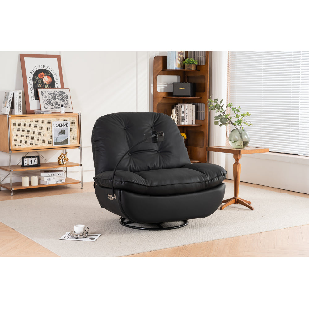 Power Recliner Swivel Glider USB Charger With Bluetooth Music Player Different Function Sleep Working Game and Leisure Model