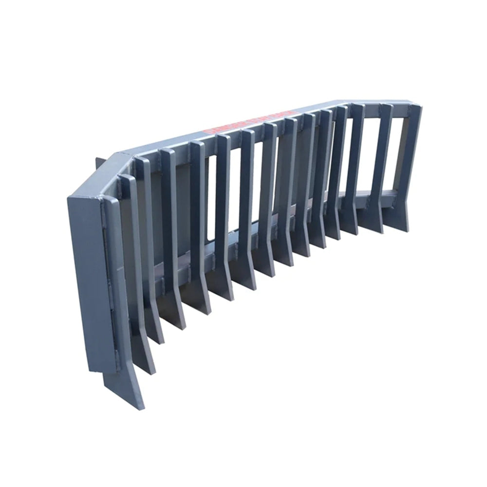 Push Stick Rake Skid Steer Attachments Quich Attach