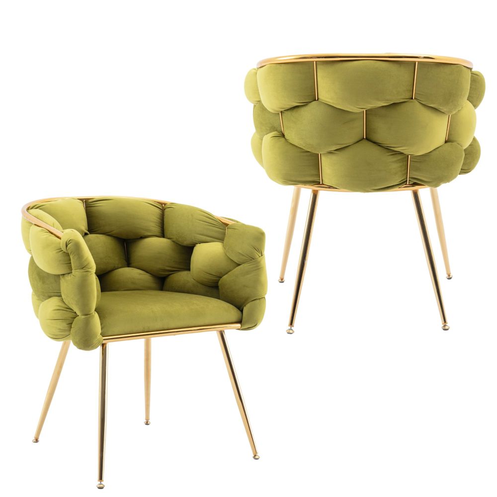Luxury modern simple leisure velvet single sofa chair bedroom lazy person household dresser stool manicure table back chair gray