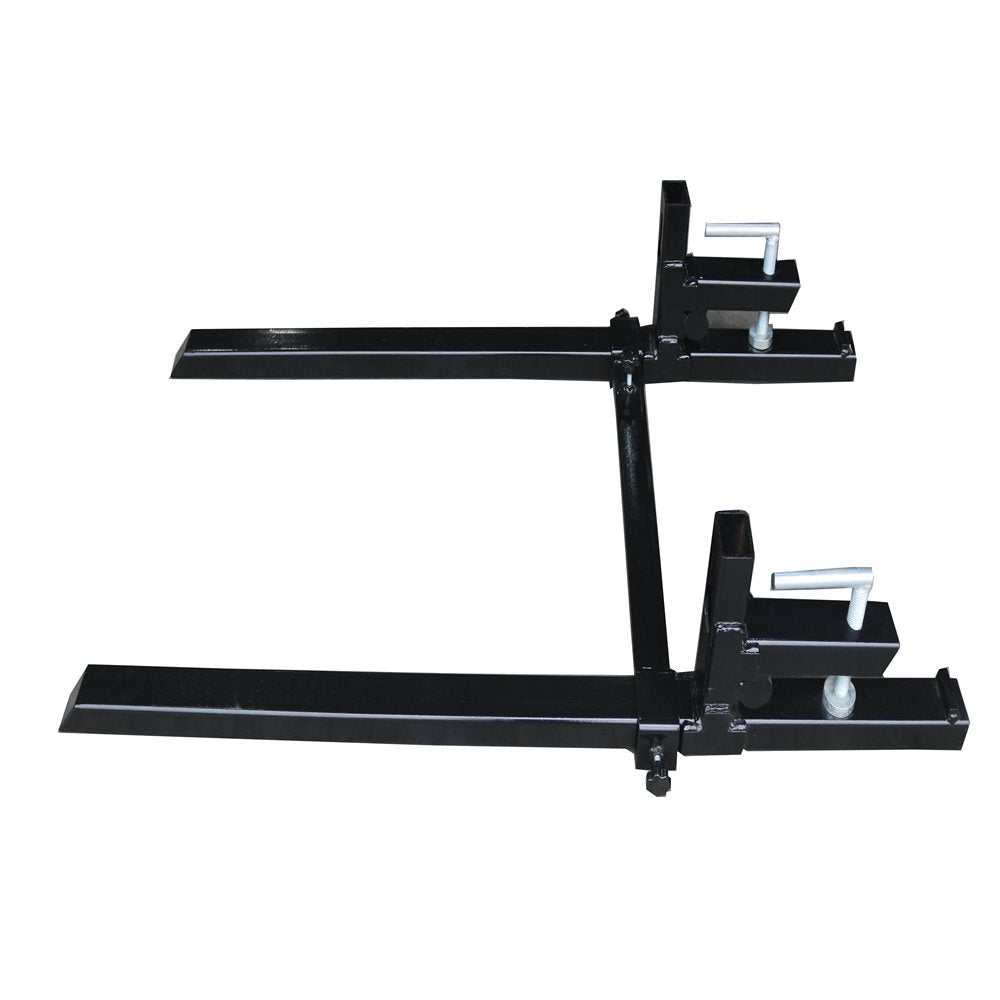 1500lb Capacity Clamp on Pallet Forks for Tractor Skid Steer Loader