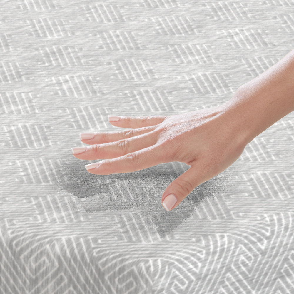 Vibe 8" Heather Grey Memory Foam Mattress (Ultra Small Package) - Queen