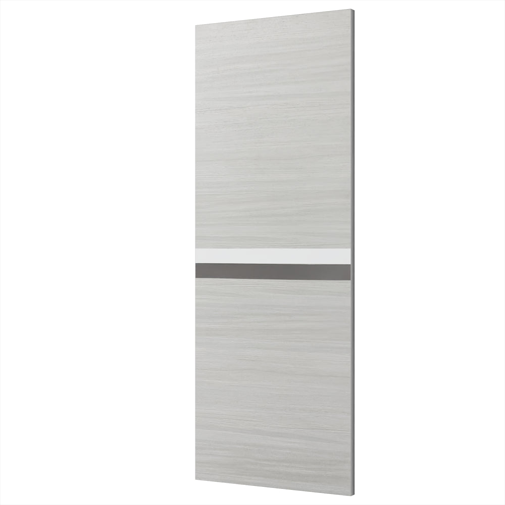 CRAZY ELF 36 "x 80" Melamine Integrated Door Slab, No Assembly Required, Covered With 2mm Thick Melamine Protective Layer, Environmental-Friendly, Waterproof, Moisture-proof, Deformation Resistant