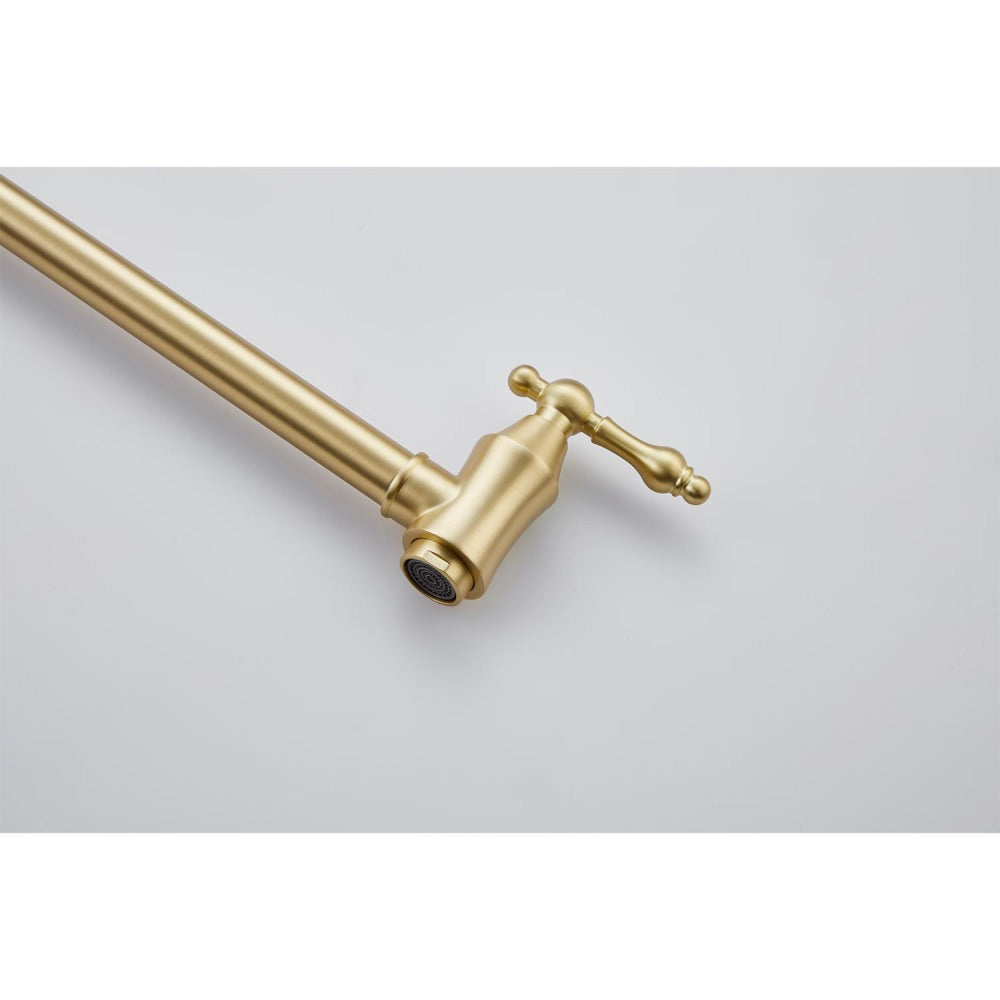 Wall Mount Folding Kitchen Pot Filler Faucet