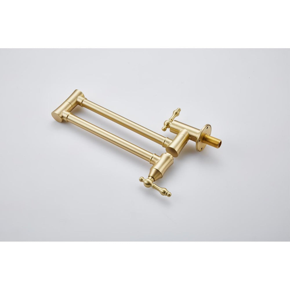 Wall Mount Folding Kitchen Pot Filler Faucet