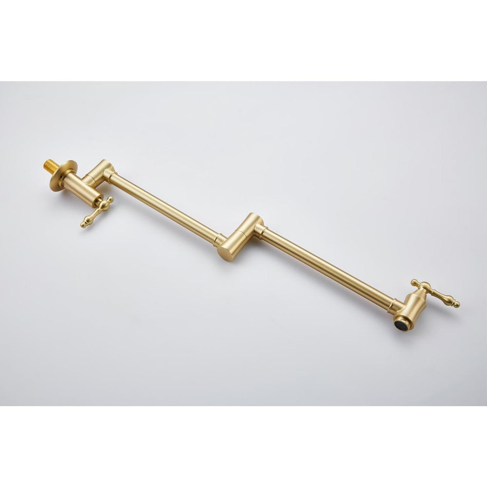 Wall Mount Folding Kitchen Pot Filler Faucet