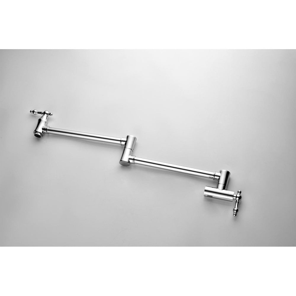 Wall Mount Folding Kitchen Pot Filler Faucet