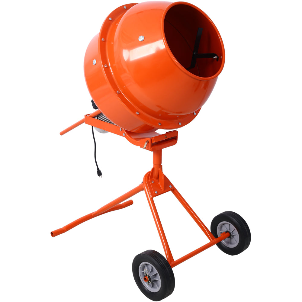 5.0 cu. ft. Portable Concrete Mixer,electric cement mixer ,ETL certificated copper motor