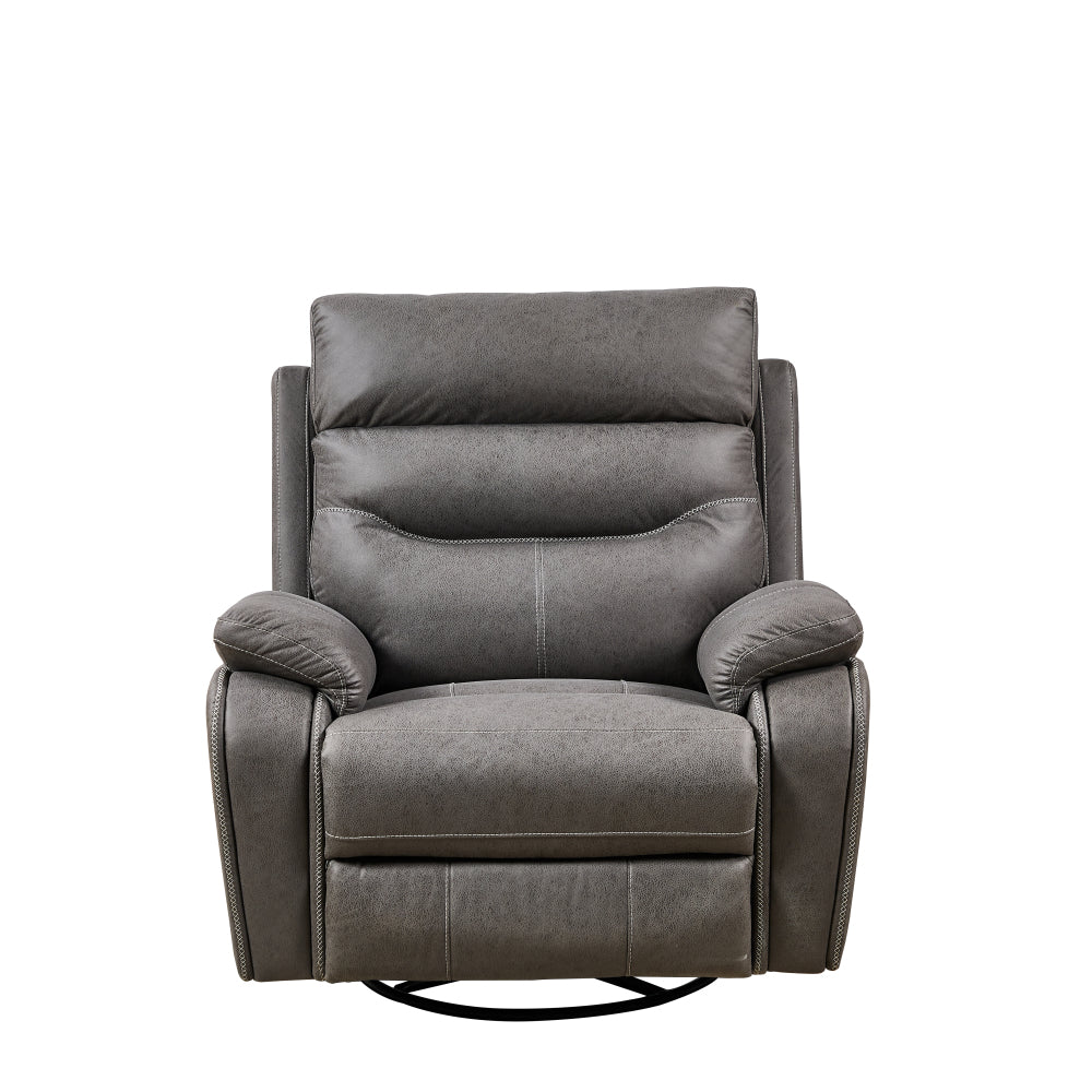 Liyasi Dual OKIN Motor Rocking and 240 Degree Swivel Single Sofa Seat recliner Chair  Infinite Position ,Head rest with power function