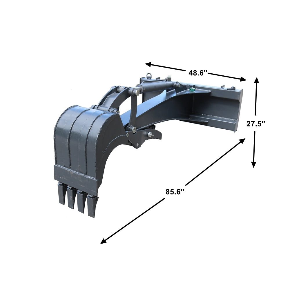 Skid Steer Attachmnets Backhoe Digger Bucket