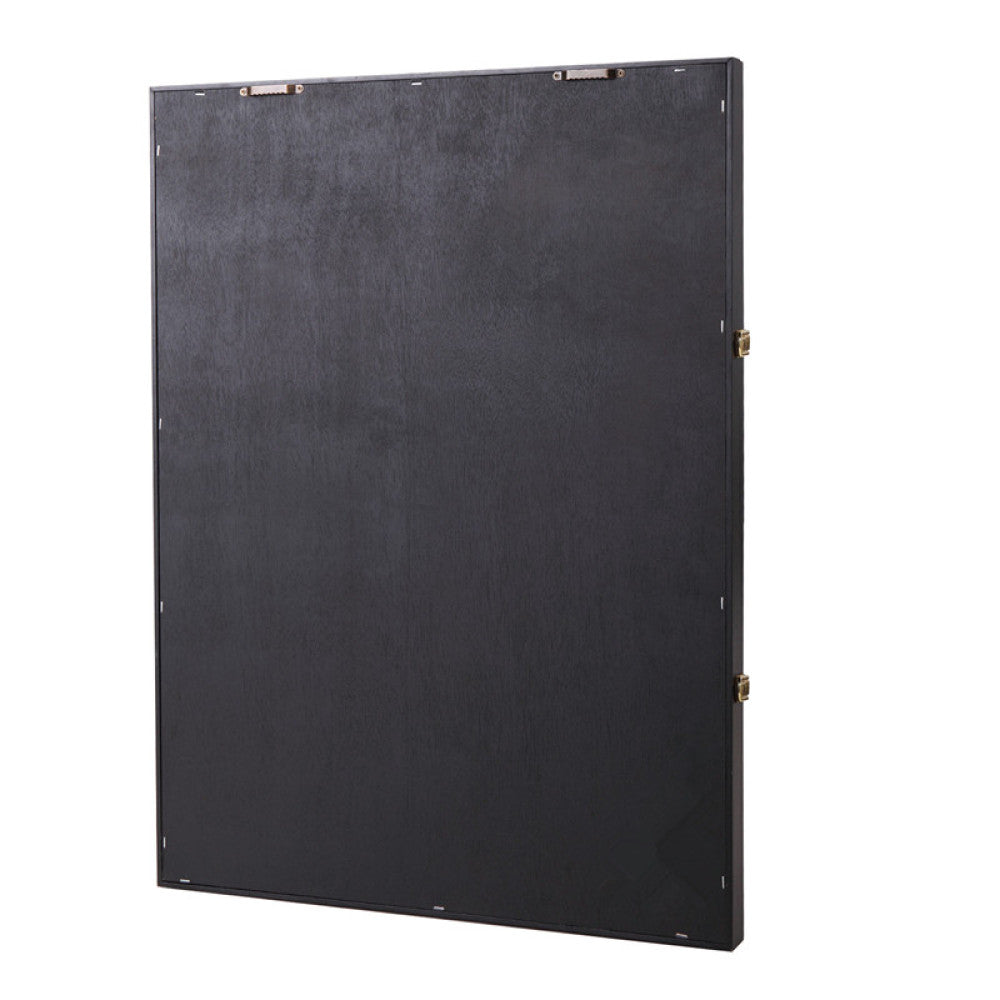 Jersey Frame Display Case with Lengthened Hanger for Baseball Basketball Football Hockey Sport Shirt and Uniform, Black