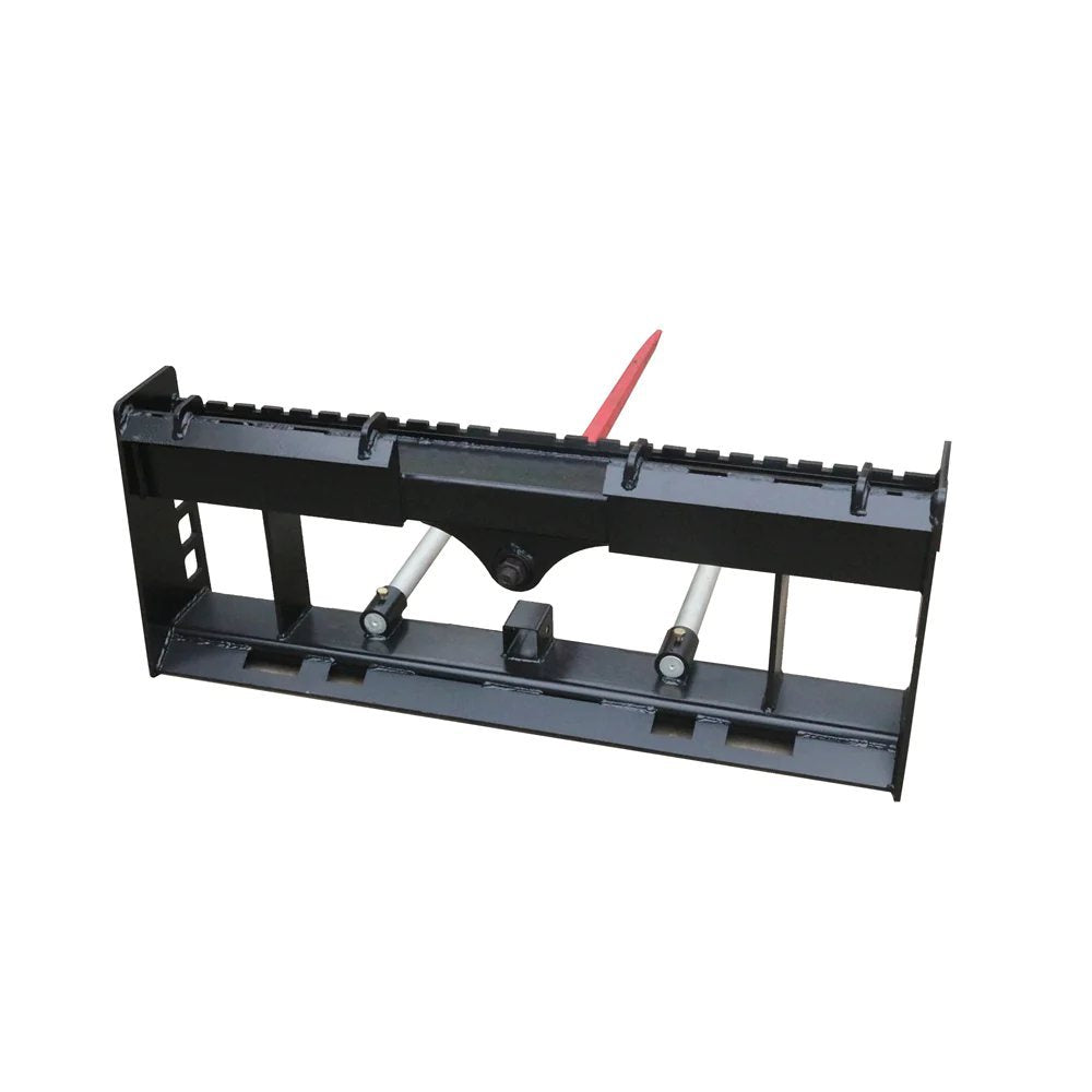 42" Pallet Forks Hay Spear Trailer Hitch for Skid Steer Attachments