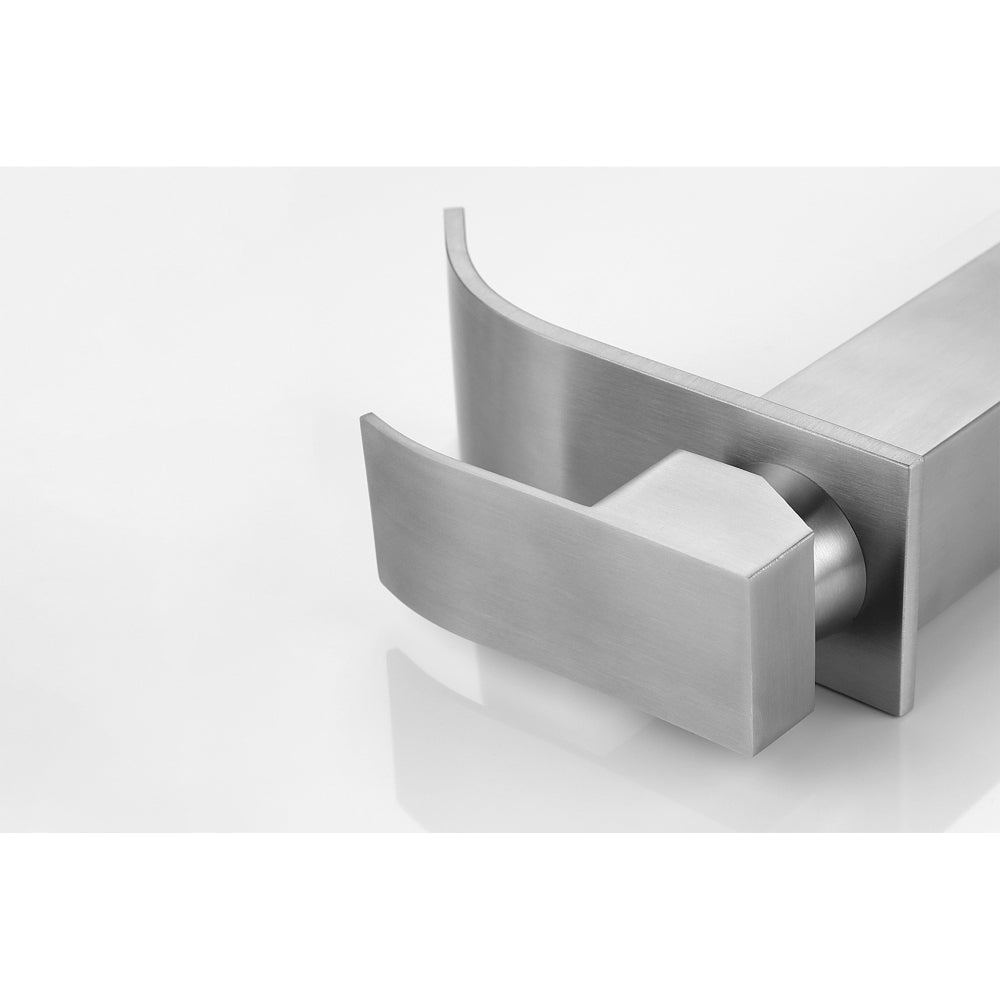 Waterfall Spout Single Handle Bathroom Sink Faucet