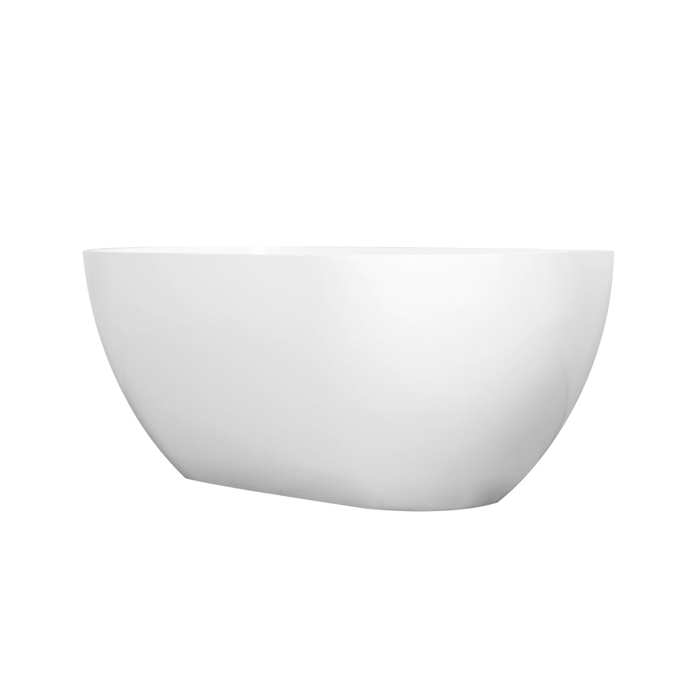 59 inch small size artificial stone solid surface freestanding bathroom bathtub