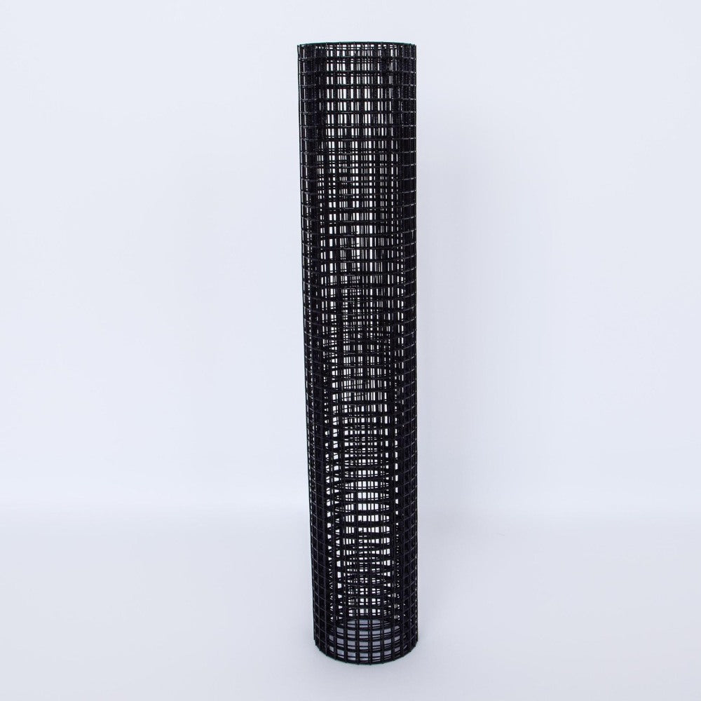 36 inch×100 ft Black Vinyl Coated Hardware Cloth, 19 Gauge 1/2 inch Black PVC Hardware Cloth, Black Welded Wire Fence Supports Poultry-Netting Cage-Home Improvement and Chicken Coop