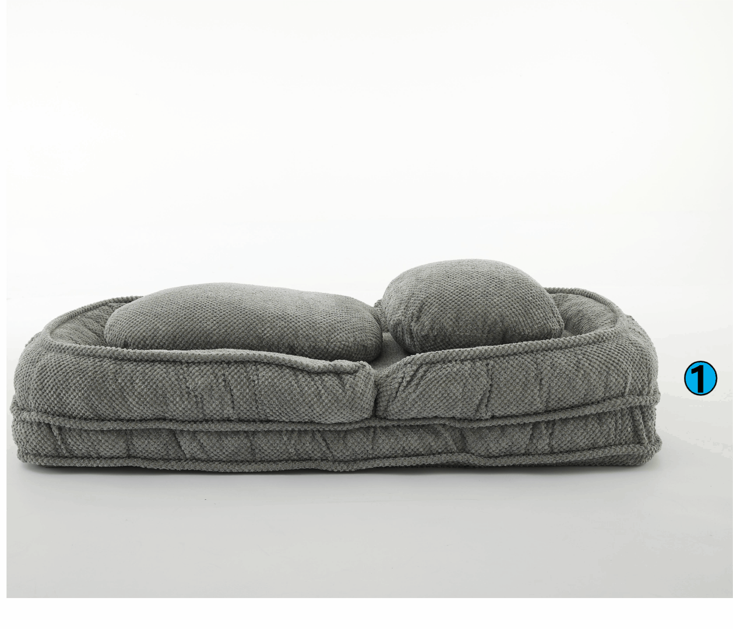 [VIDEO provided] Human Dog Bed ,Lazy Sofa Couch ,5 Adjustable Position,sit,sleep,fold,suit to put in bedroom, living room ,Space Saving Design,Brown