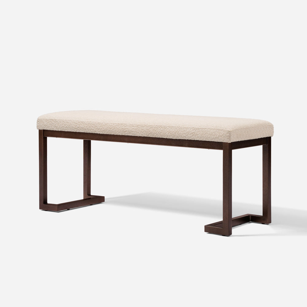 Normsman Pelican Bench - Pearl White