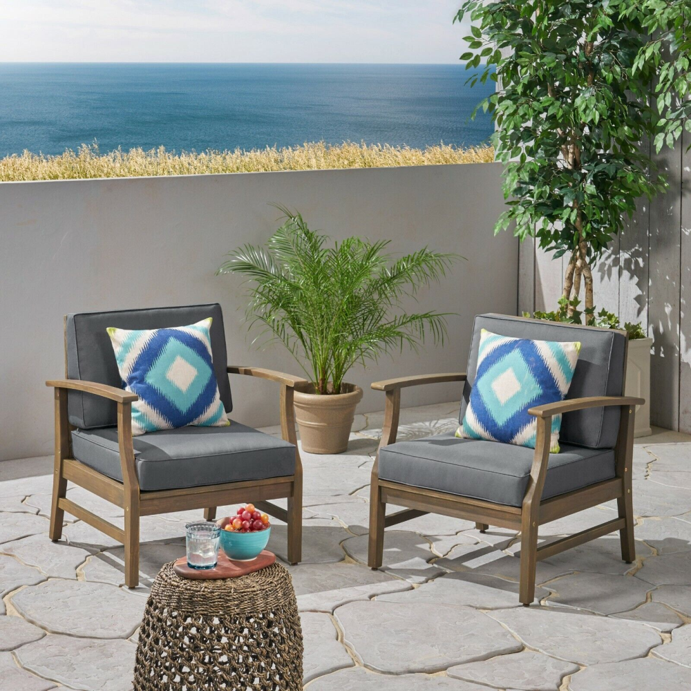 PERLA CLUB CHAIRS SET OF 2, CREAM